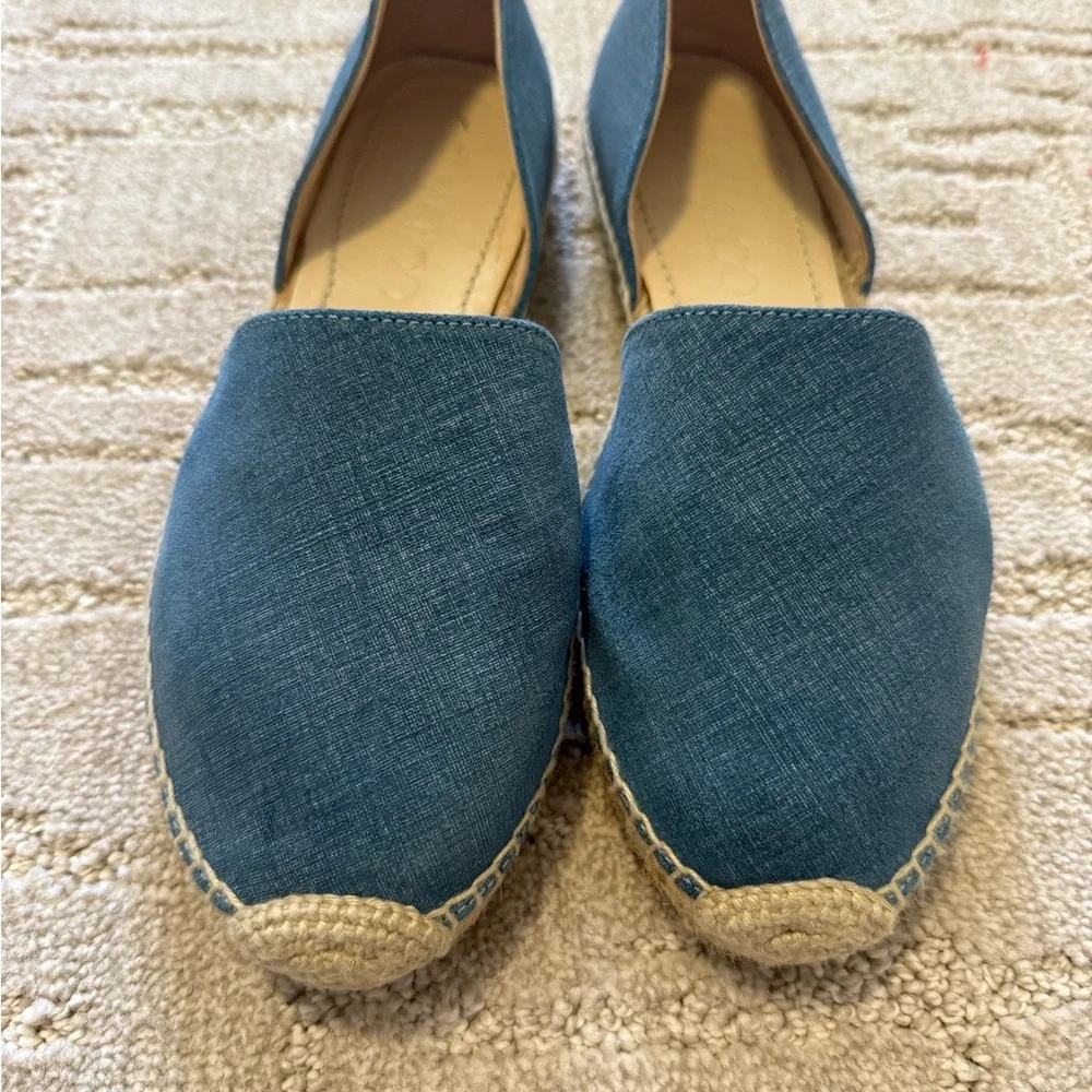 Jimmy Choo Denim Blue Espadrilles